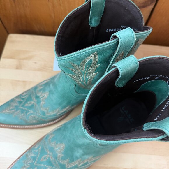 NWT Lane Boots Lexington Bootie (Taos Turquoise, Size 11) - Picture 5 of 8